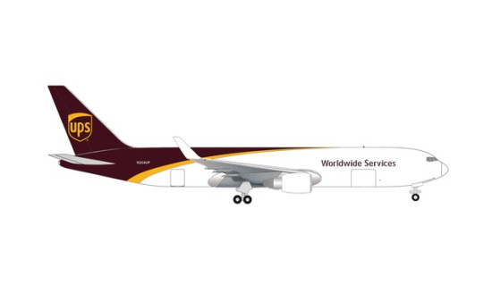 Herpa 526166-001 UPS Airlines Boeing 767-300F N354UP - Vorbestellung 1:500