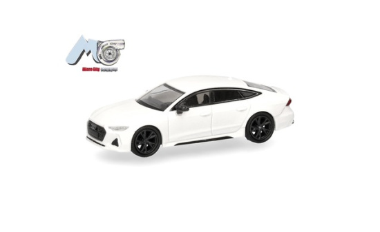 Micro City 87MC000097 MicroCity: Audi RS7, weiß - Vorbestellung 1:87