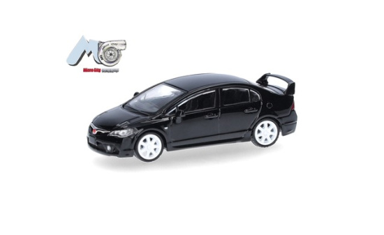 Micro City 87MC000100 MicroCity: Honda Civic FD2, schwarz - Vorbestellung 1:87