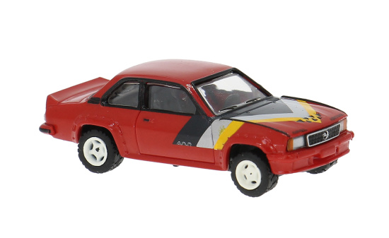Brekina BRE20771 Opel Ascona B i400 - rot , grau 1:87