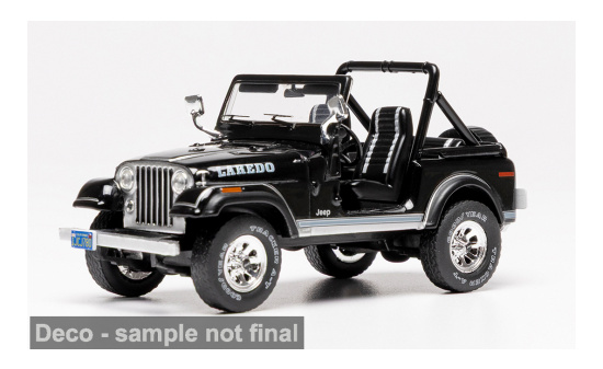 IXO IXOCLC656N.22 Jeep CJ-7 Laredo - schwarz - Vorbestellung 1:43
