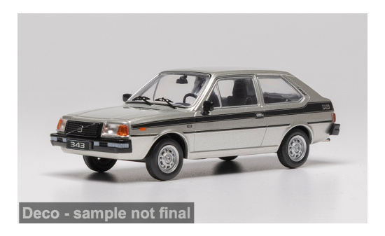 IXO IXOCLC658N.22 Volvo 343 - silber , Dekor - Vorbestellung 1:43