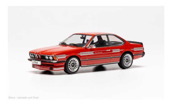 IXO IXOCLC698N.22 BMW Alpina B7 Turbo (E24) - rot , Dekor - Vorbestellung 1:43