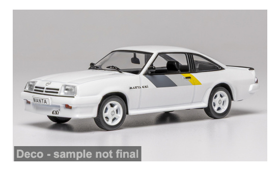 IXO IXOCLC655N.22 Opel Manta B GSI - weiss , Dekor - Vorbestellung 1:43