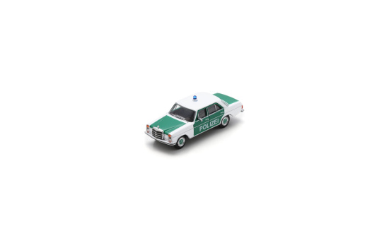 Schuco 451640018 MB -/8 Polizei weiß/dkl.-grün - Vorbestellung 1:64