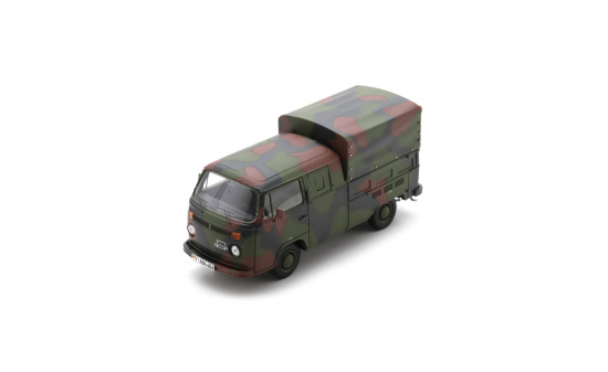 Schuco 451350006 VW T2 DK Bundeswehr, Flecktarn - Vorbestellung 1:35
