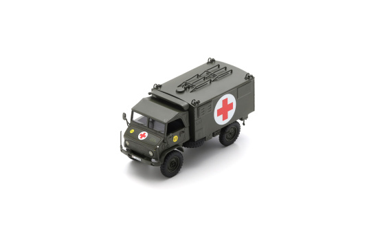 Schuco 451350001 BW MB Unimog S404 SAN-Kabine - Vorbestellung 1:35