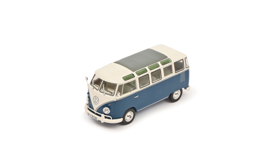 Schuco 451320005 VW T1 Samba Bus Blau/Weiß DieCast - Vorbestellung 1:32