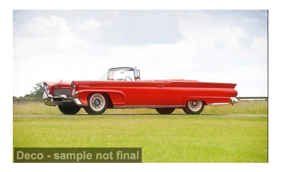 Sun Star SUN4708 Lincoln Continental MKIII - rot - Vorbestellung 1:18