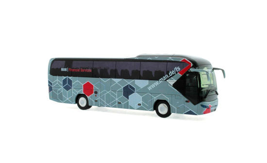 Rietze 73812 Neoplan Tourliner 16 MAN Financial Services, 1:87 