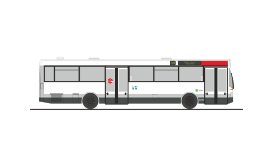 Rietze 72134 MAN SL 202 Möbus Mönchengladbach, 1:87 - Vorbestellung 