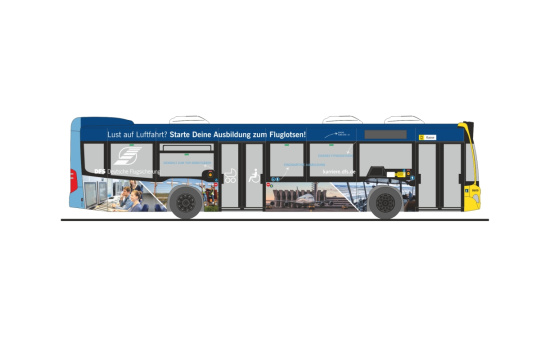 Rietze 73522 Mercedes-Benz Citaro ´15 Hartmann Berlin - Dt. Flugsicherung, 1:87 - Vorbestellung 