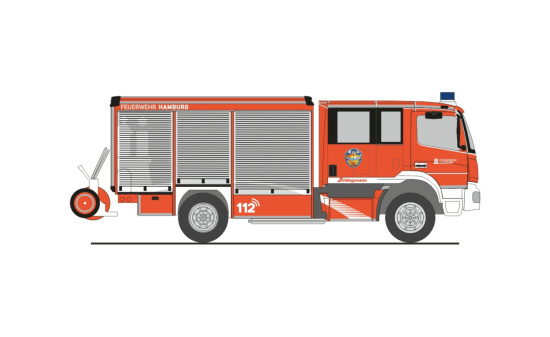 Rietze 72994 Schlingmann Varus MB HLF FW Hamburg - Barmbek, 1:87 - Vorbestellung 