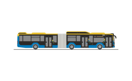 Rietze 75891 MAN Lion´s City 18 ´18 G CVAG Chemnitz, 1:87 - Vorbestellung 