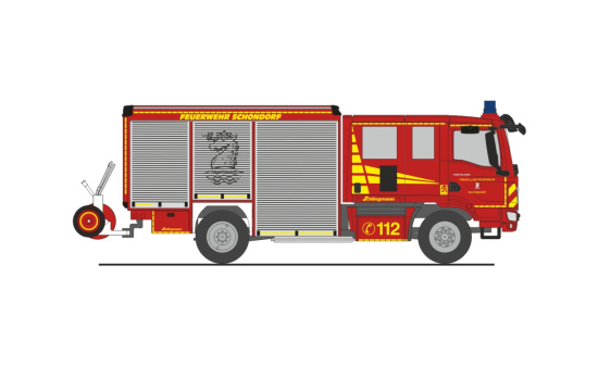 Rietze 72975 Schlingmann Varus MAN HLF FW Schondorf, 1:87 - Vorbestellung 