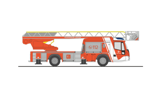 Rietze 71128 Magirus DLK n.B. BF Leipzig, 1:87 - Vorbestellung 
