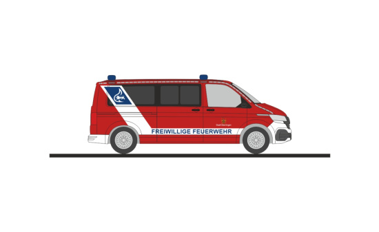 Rietze 53974 Volkswagen T6.1 Feuerwehr Überlingen, 1:87 - Vorbestellung 