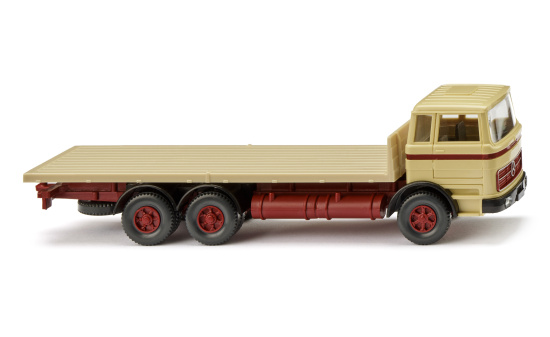 Wiking 044704 Flachpritschen-Lkw (MB) - grünbeige 1:87