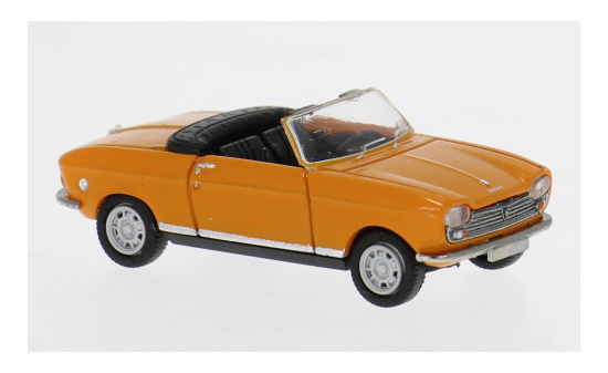 Brekina BRE29181 Peugeot 204 Cabriolet - orange 1:87