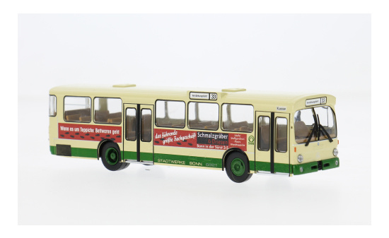 Brekina BRE50820 Mercedes O 305 - Stadtwerke Bonn - Schmalzgräber - Vorbestellung 1:87
