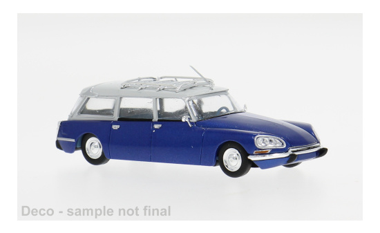 Brekina BRE14217 Citroen DS Break - blau (Metallic) - Vorbestellung 1:87