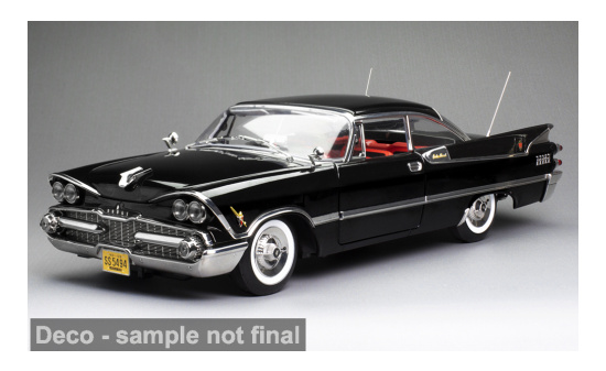 Sun Star SUN5494 Dodge Custom Royal Lancer Hard Top - schwarz - Vorbestellung 1:18