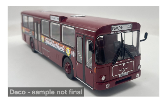 Premium ClassiXXs PCL47224 MAN SL 200 - DB - Spielothek - Vorbestellung 1:43