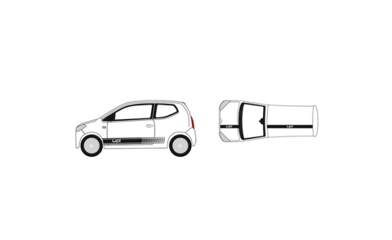 Herpa 962742 VW Up! 3-türig, weiß 