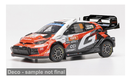 IXO IXORAM1039A.22-SF Toyota GR Yaris Rally1 - Safari Rallye Kenia - T.Katsuta - A.Johnston - Vorbestellung 1:43