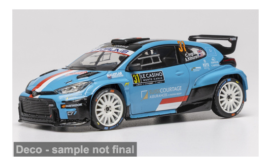 IXO IXORAM1033LQ.22 Toyota GR Yaris Rally2 - Rallye Monte Carlo - C.Ingram - A.Kihurani - Vorbestellung 1:43