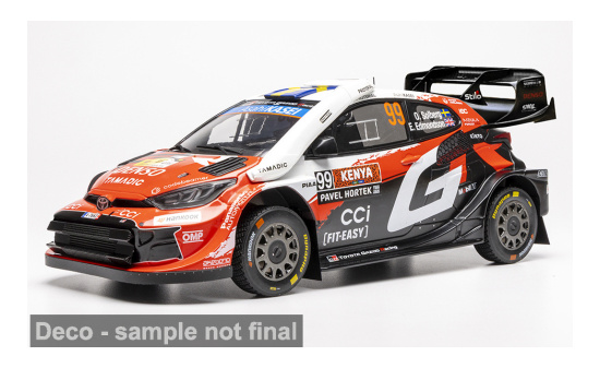 IXO IXO18RMC282B.22-SF Toyota GR Yaris Rally1 - Safari Rallye Kenia - O.Solberg - E.Edmondson - Vorbestellung 1:18