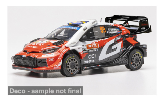 IXO IXORAM1039B.22-SF Toyota GR Yaris Rally1 - Safari Rallye Kenia - O.Solberg - E.Edmondson - Vorbestellung 1:43