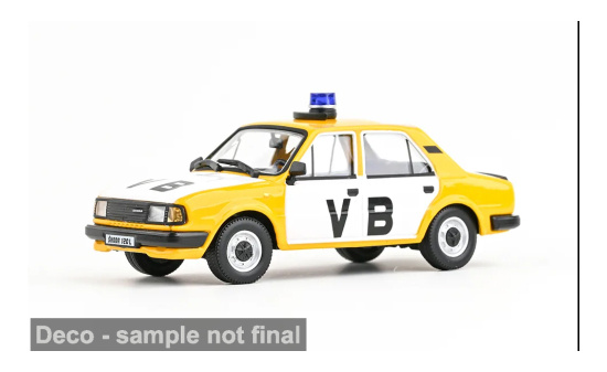 Abrex ABR143ABSX-712XA3 Skoda 120L - Czechoslovak Communist Police - Vorbestellung 1:43