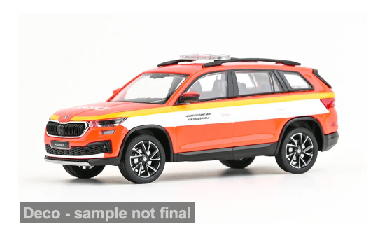 Abrex ABR143ABX-041XL04 Skoda Kodiaq FL - Fire Brigade Of Karlovy Vary Region - Vorbestellung 1:43