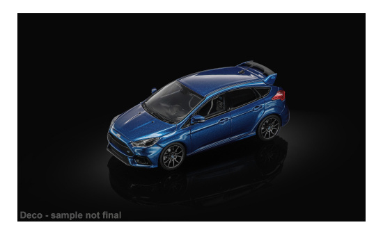 Sun Star SUN60066 Ford Focus RS - dunkelblau - Vorbestellung 1:64