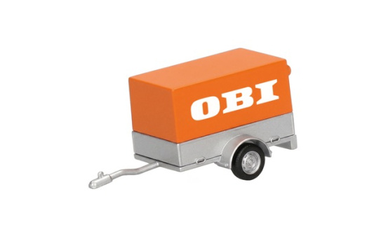 Herpa 054546 Zubehör: PKW Planen-Anhänger 