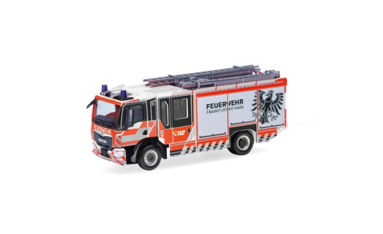 Herpa 099721 MAN TGM CC Ziegler Z-Cab Löschfahrzeug 