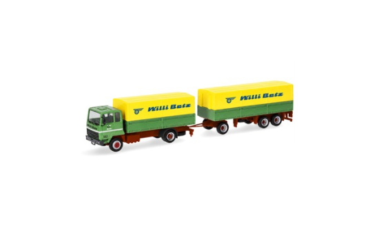 Herpa 321051 Ford Transconti Planen-Hängerzug 