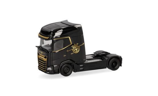 Herpa 322171 DAF XG+ facelift Zugmaschine 2achs, schwarz - Vorbestellung 1:87