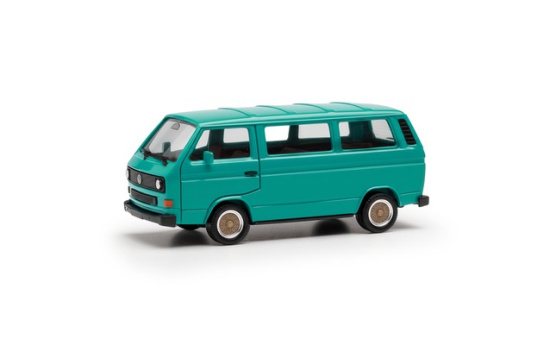 Herpa 420914-003 Volkswagen (VW) T3 Bus, türkisblau - Vorbestellung 1:87