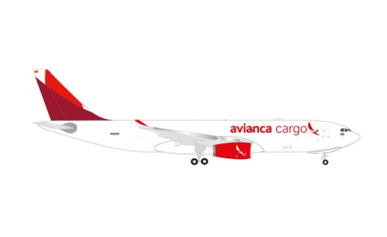 Herpa 526180-001 Avianca Cargo Airbus A330-200F - Vorbestellung 1:500
