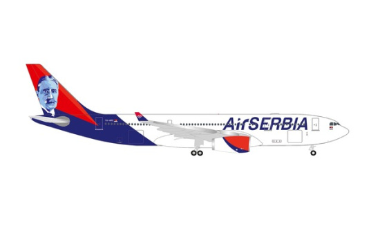 Herpa 536578-001 Air Serbia Airbus A330-200 - Vorbestellung 1:500