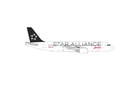 Herpa 539463 Swiss International Air Lines Airbus A320 