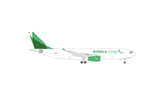 Herpa 539562 Avianca Cargo Airbus A330-200F - green livery - Vorbestellung 1:500