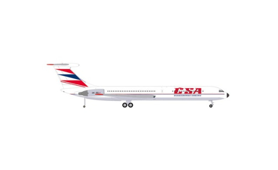Herpa 574174 CSA Czechoslovak Airlines Ilyushin IL-62M - Vorbestellung 1:200