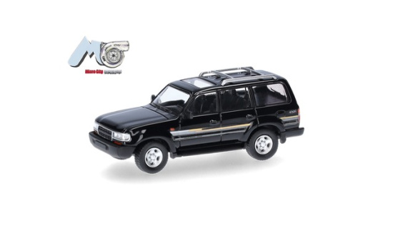 Micro City 87MC000124 MicroCity: Toyota Landcruiser 80, schwarz - Vorbestellung 1:87