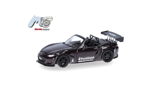 Micro City 87MC000128 MicroCity: Mazda MX-5 Rocket Bunny, lila - Vorbestellung 1:87