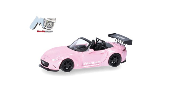 Micro City 87MC000129 MicroCity: Mazda MX-5 Rocket Bunny, rosa - Vorbestellung 1:87