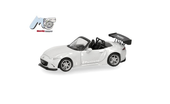 Micro City 87MC000130 MicroCity: Mazda MX-5 Rocket Bunny, grau - Vorbestellung 1:87