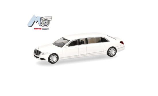 Micro City 87MC000138 MicroCity: Mercedes-Benz S600 Pullmann (W221), weiß - Vorbestellung 1:87